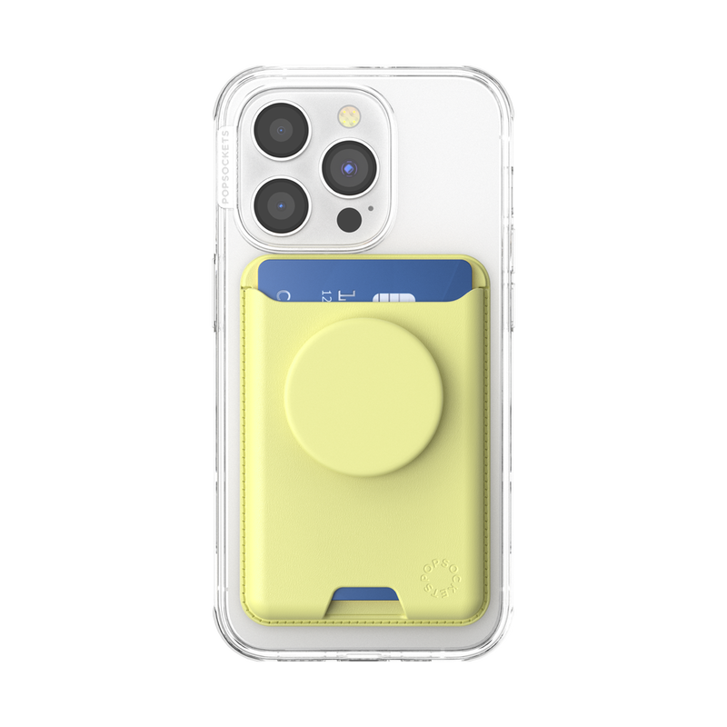 Butter Yellow — Softgoods PopWallet+ for MagSafe image number 3