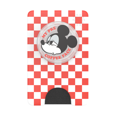 Secondary image for hover Mickey's Coffee Face — PopWallet+ for MagSafe