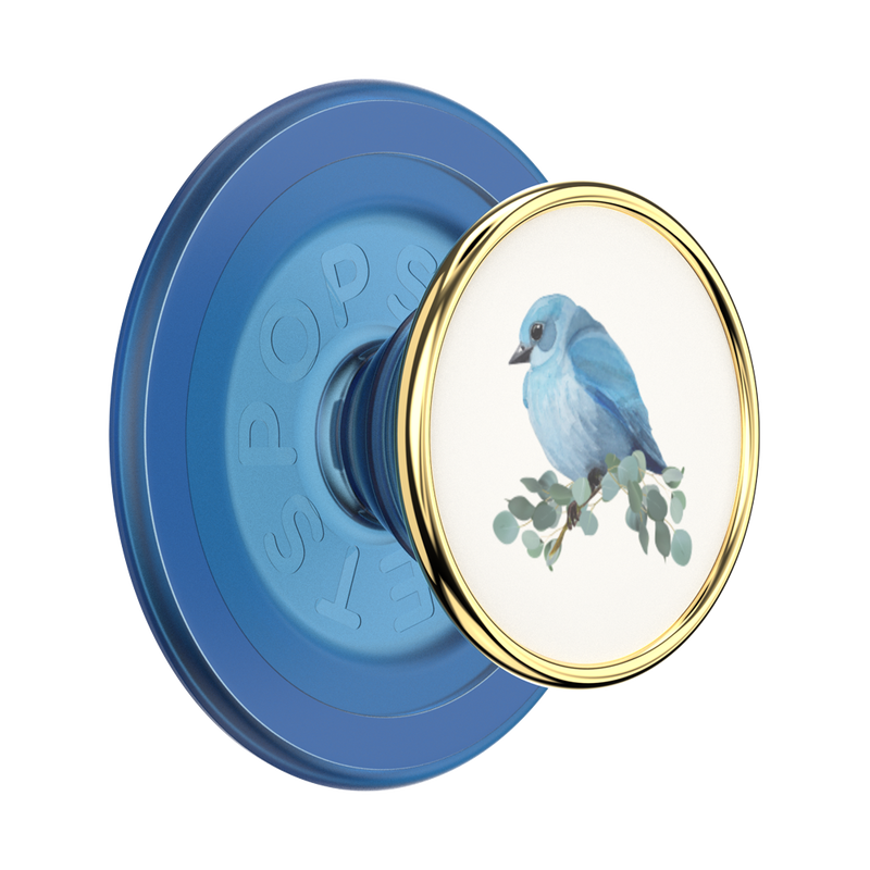 Enamel Blue Bird — PopGrip for MagSafe image number 0