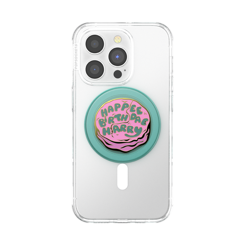 Enamel Happee Birthdae Harry™ — PopGrip for MagSafe image number 3