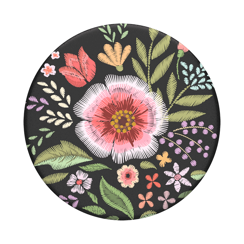 Pink Flower Pop Socket/ Grip Socket/ – Blossomdaystudio