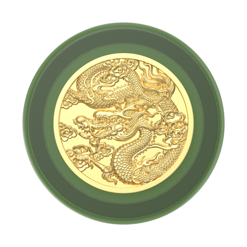 Enamel Dragon — PopGrip for MagSafe image number 1