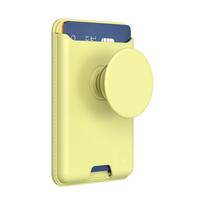 Butter Yellow — Softgoods PopWallet+ for MagSafe