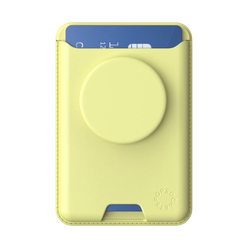 Butter Yellow — Softgoods PopWallet+ for MagSafe image number 1