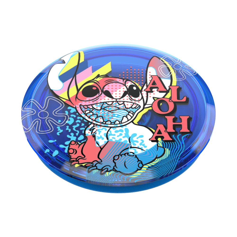 DLR - Lilo & Stitch Pin - Stitch Aloha