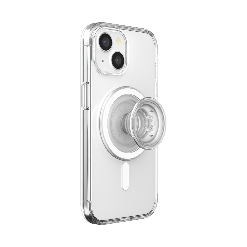 PopSockets PopCase MagSafe Opalescent Clear for iPhone 15 Pro Max –  Tenkiebox