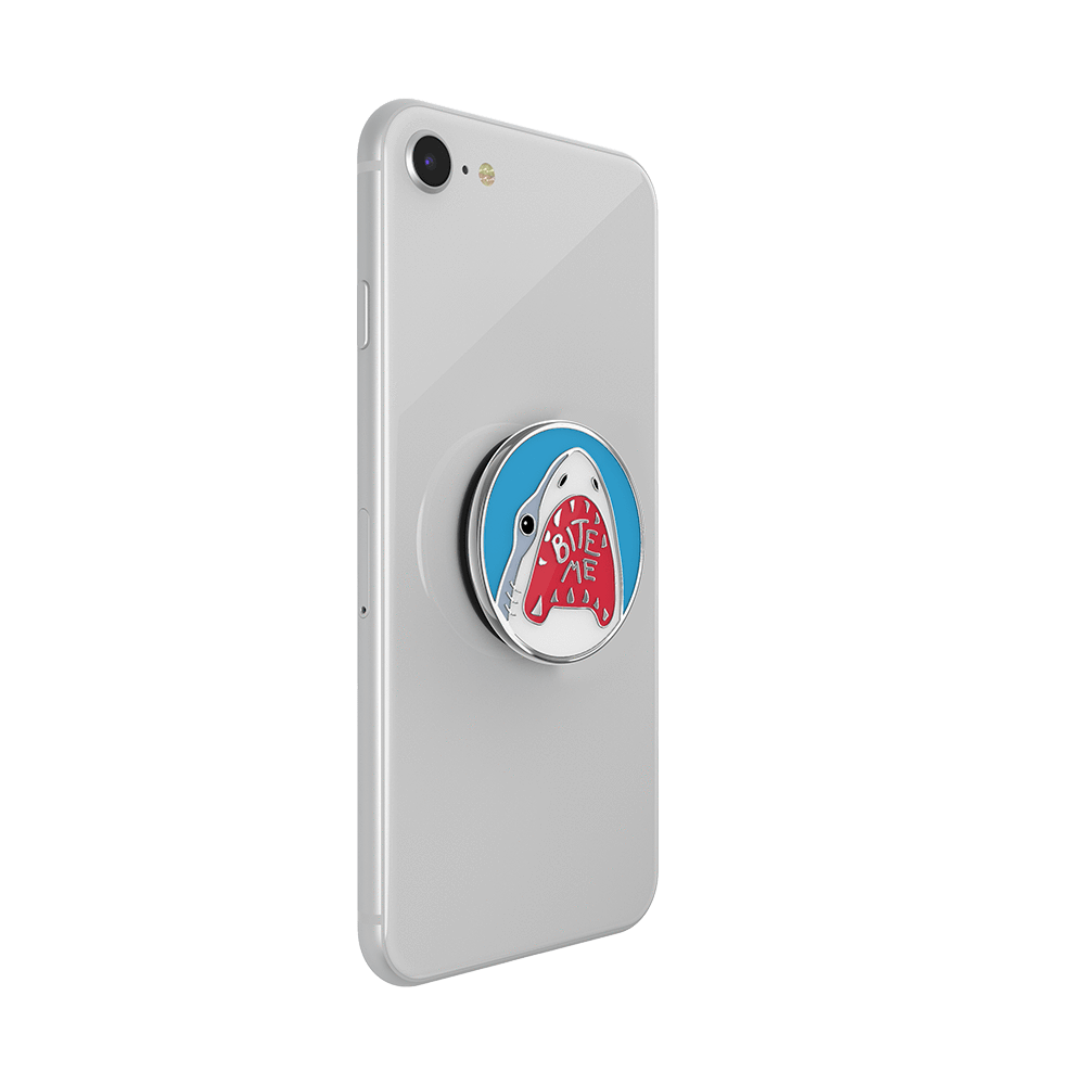 bite me shark popsocket