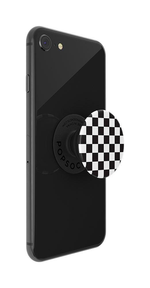 Black Grid Pop-Socket