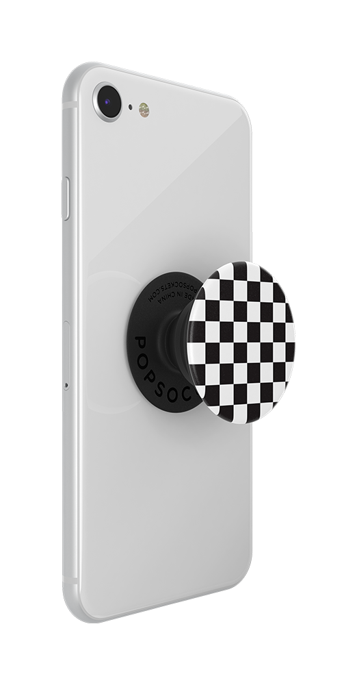  Checkerboard Brown and White - Checkered Pattern Checker  PopSockets Standard PopGrip : Cell Phones & Accessories